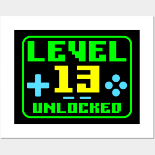 Level 13 Unlocked Posters and Art